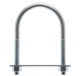 Hardware Essentials 853311 Zinc-Plated Fg U-Bolt, 1/2 in. x 6 in. x 3-1/2 in.