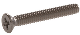 Hillman 881979 Stainless Phillips Flat-Head Machine Screw, 1/4"-20x1-1/2", 2-Pk