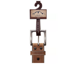 Blue Mountain 2771-200 Men's Leather Crazy Horse Belt, Tan, XL