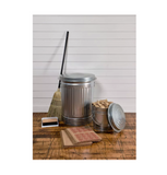 Behrens 1211 Galvanized Steel Utility/Trash Can, 20 gal.