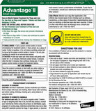 Elanco Advantage II 86336731 Topical Treatment for Dogs 3-10 lb - 4-Month Supply