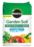 Miracle-Gro 73759430 Outdoor Garden Soil for Vegetables and Herbs 1.5 cu. ft.