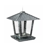Royal Wing MD-LF1137 Tin Roof Hopper Bird Feeder, 8 lb. Capacity