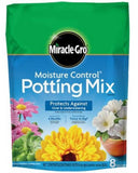 Miracle-Gro 75578300 Indoor and Outdoor Moisture Control Potting Mix 8 qt