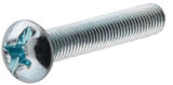 Hillman 7731 Zinc Round Combination Head Machine Screw 1/4" x 1-1/2" 2-Pack
