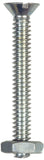 Hillman 7839  Flat Head Phillips Machine Screw Zinc 1/4 inch x 2 inch