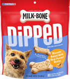 Milk Bone 7910022320 Dipped Peanut Butter Dog Treat, 32 oz.
