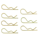 CountyLine 22KITA102 1/4 in. Hairpin Cotter Pins Yellow, One Size, 7-Pack