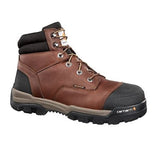 Carhartt CME6355 Men's Ground Force Waterproof 6" Work Boots, Brown, Size 10 M