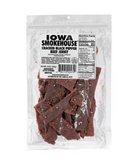 Iowa Smokehouse IS-10JP High-Quality Cracked Black Pepper Beef Jerky, 10 oz.