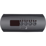 Hydro-Quip 80-0241A Overlay, Gecko in.k200, 4 Button, P1, P2, Lt