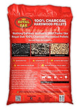 Royal Oak 800-000-285 100% Charcoal Hardwood Water Resistant  Pellets, 20 lbs.