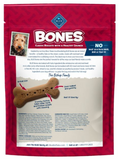 Blue Buffalo Bones Natural Crunchy Dog Treats, Large Dog Biscuits, Beef 16 oz.