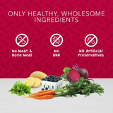 Blue Buffalo Bones Natural Crunchy Dog Treats, Medium Dog Biscuits, Beef 16 oz.