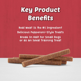 Blue Buffalo Stix Natural Soft-Moist Dog Treats, Chicken Recipe 5 oz. Bag - view 8