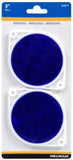 Hillman 844011 Blue Reflector 3 Inches Weather Resistant 2 Pack