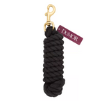 DuMOR T-99-2156-S4 Polyester Horse Lead with Bolt Snap, 1 in. x 10 ft., Black