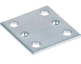 Hardware Essentials 851679 Steel Mending Brace Zinc 1-1/2" x 1-3/8", 4-Pack