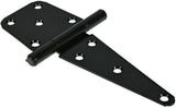 Hardware Essentials 851697 Fg-Heavy T-Hinge 4X4 6 inches Black