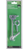 Hillman Hardware Essentials 851936 Safety Gate Hook & Eye Latches Zinc 6-Inch