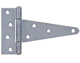 Hillman 851945 Steel Heavy Duty T-Hinges Zinc-Plated 5-Inch