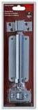Hardware Essentials 852225 Cd-Chain Bolts 6 inch Zinc Plated