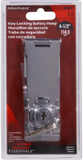 Hardware Essentials 852237 Cd-Ka Key Safety Hasp 4.5