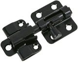 Hardware Essentials 854476 Cd-Adjust lock Barrel Bolts 2 inch Black