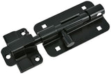 Hardware Essentials 854482 Cd-Hood Adjustable Barrel Bolts 5 inch Black