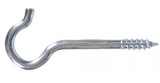 Hardware Essentials 851863 Ceiling Hooks, Zinc, 0.106 in. x 1-11/16 in., 2-Pk