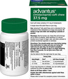 Advantus 87082393 37.5mg Flea Control (7) Soft Chews for Large Dogs