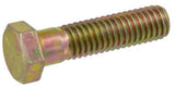 Hillman 880220 Grade 8 Zinc Hex Cap Screw 9/16 Inch -12 Coarse Thread x 4 Inch