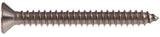 Hillman 881871 Stainless Flat-head Phillips Sheet Metal #10 x 1-1/4", 5-Pack