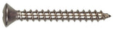 Hillman 881885 Stainless Oval-head Phillips Sheet Metal Screw #6 x 3/4" 2 Pack
