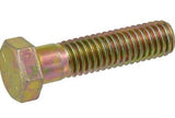 Hillman 882714 1/4"-28 Fine Thread x 1" Grade 8 Yellow Zinc Hex Cap Screw, 2-Pack