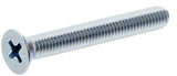 Hillman 884081 Flat-head Phillips Machine Screws M4-0.7 x 40mm Metric 2-Pack