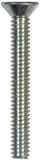 Hillman 884093 M6-1.00 x 20mm Metric Flat-head Phillips Machine Screw 2-Pack