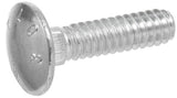 Hillman 884728 M10 x 80mm Metric Carriage Bolts Zinc