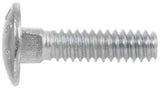 Hillman 884759 Carriage Bolts 3/8 in. Dia. x 1 in. L Grade 5 Zinc Plated