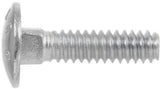 Hillman 884764 Carriage Bolts 3/8 in. Dia. x 3 in. L Grade 5 Zinc 2 Pack