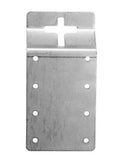 FARMGARD 889194A-2 Galvanized Steel Vertical T-Post Bracket 2-Pack
