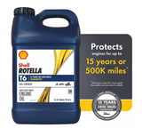 Shell Rotella 550054458 2.5 gal. T6 15W-40 Full Synthetic Motor Oil