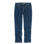 Carhartt 104943-H38 Men's Relaxed Fit Straight 5-Pocket Jeans, Hawthorn, S36X34