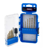 Mibro 358471BLUE Tap and Tin Drill Set - 13 pieces