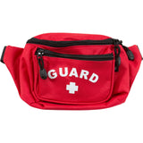 Kemp 10-103-RED Lifeguard Fanny Pack Belt Bag With Life Logo