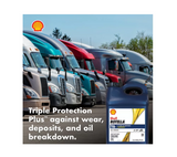 Shell Rotella 550054458 2.5 gal. T6 15W-40 Full Synthetic Motor Oil
