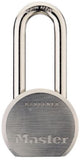 Master Lock 930DLHPF Solid Steel Padlocks 7/16 inch Diameter Shackle Gray