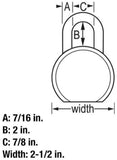 Master Lock 930DLHPF Solid Steel Padlocks 7/16 inch Diameter Shackle Gray