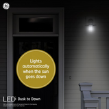 Savant GE LED+ Dusk to Dawn LED Light Bulbs, Soft White, Automatic Light Sensor