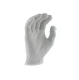 Boss B62081-L12P Men's String Knitted Work Gloves, 12-Pairs, Large, White